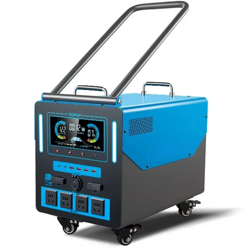 Portable Outdoor Power Station Large Capacity Energy Storage for Live Stream, Stall & Road Trip