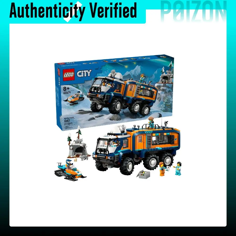 LEGO City Arctic Explorer Science Truck, Intelligence/Brain Training Puzzle Building Blocks 1057pcs 5 60471