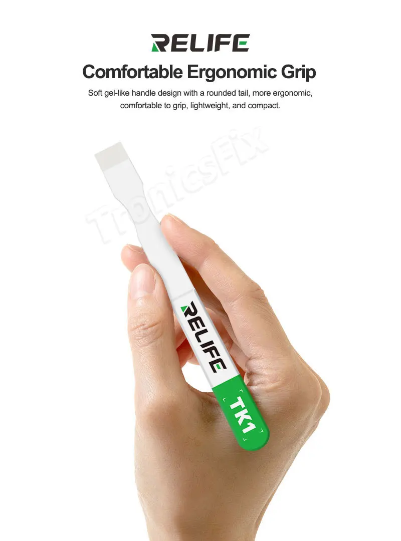 RELIFE TK1 Ceramic Tin Scraper Is Anti-static and Suitable for Precision Electronic Component Maintenance