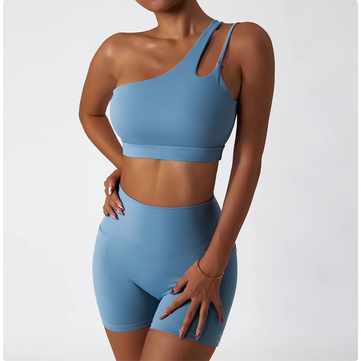 

2PCS Yoga Set Women Clothing Workout Outfits for Women Sport Bra High Waist Shorts Yoga Leggings Set Runing Fitness Gym Clothing