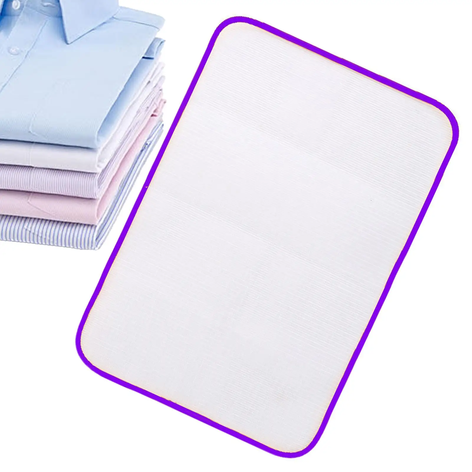 1pc Random Iron Pressing Cloth Heat Resistant Portable Mesh Protective Pads Garment Care Iron Cloth For Fabrics Home Travel