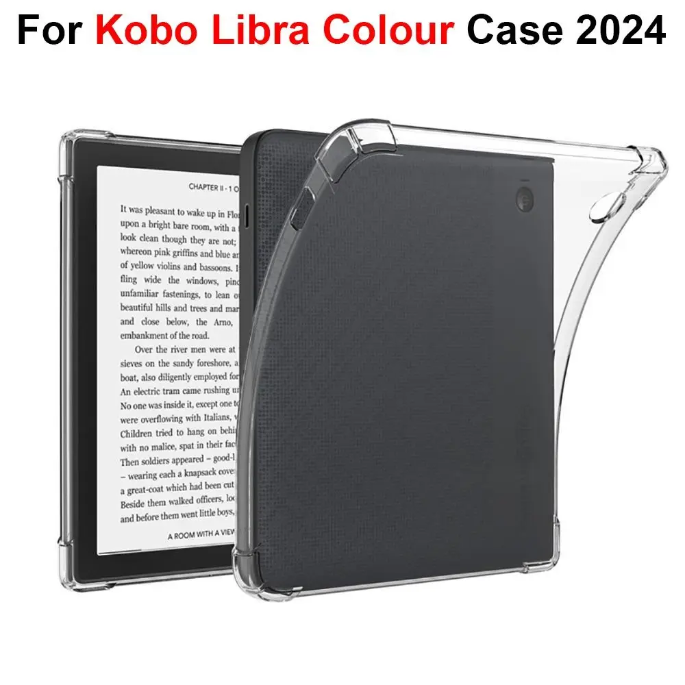 Funda e-Reader Case Shockproof Anti Scratch eBook-reader Protective Cover for Rakuten Kobo Libra/Clara Colour BW 2024