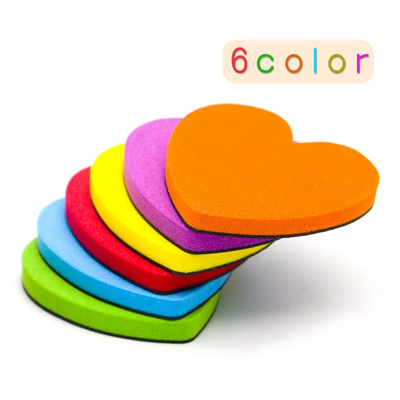 6 Color Magnetic Teaching Accessories Geometric Shapes Cognition Fridge Magnet Early Educational Toys 10 Grid Math Enlightenment