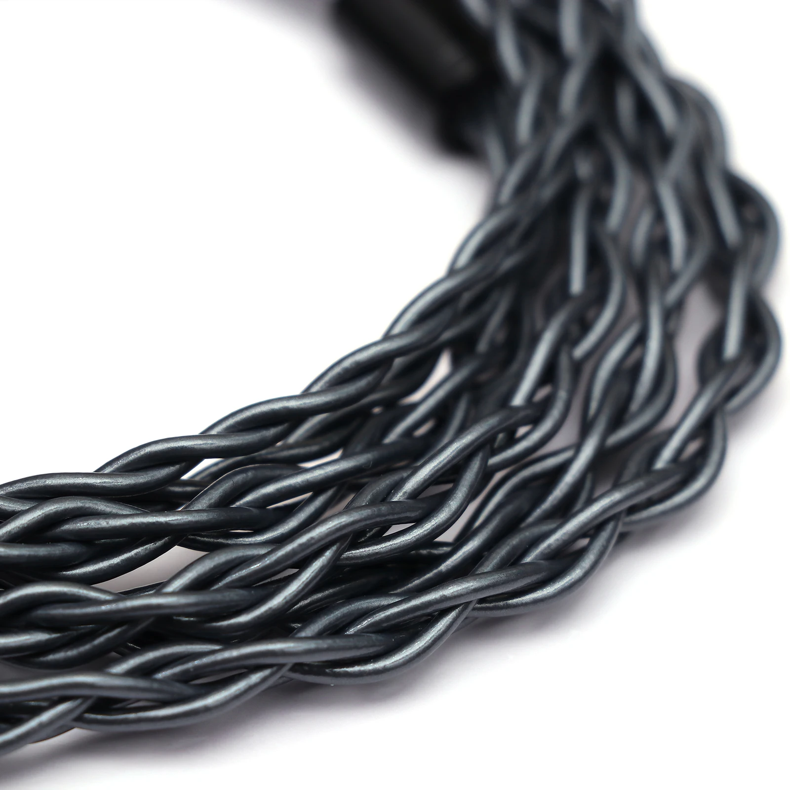 Tripowin Noire Kopfhörer kabel 4-adrig 24awg Occ aktualisiert Hifi Audio abnehmbar 3-in-1 2,5mm/3,5mm/4,4mm Stecker für audiophile Iems – Detail 5