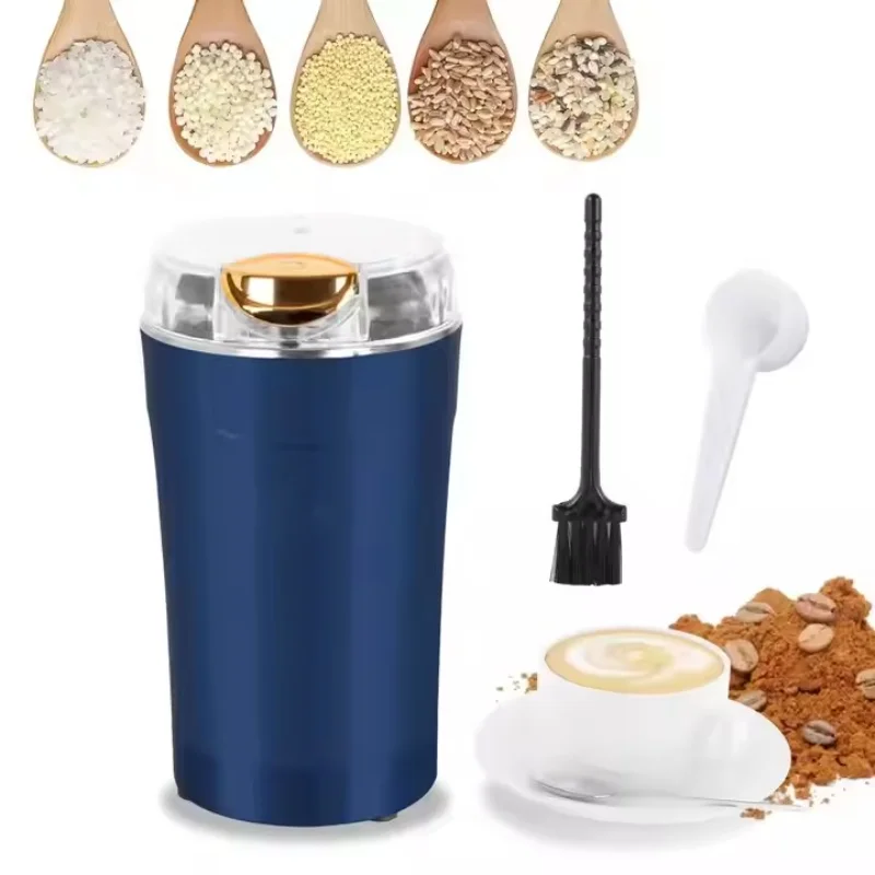 

Portable multifunctional electric small household grinder for grinding pharmaceutical powders and grains