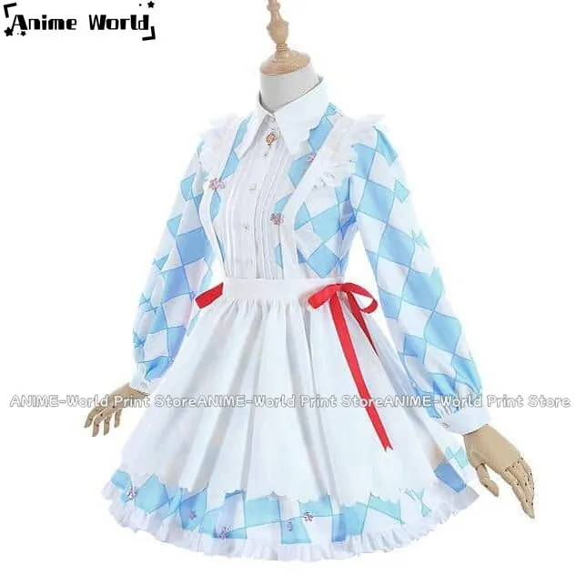 

《Custom Size》Unisex Anime Cardcaptor Sakura Sakura Kinomoto Lolita Dress Cosplay Costumes Outfit Halloween