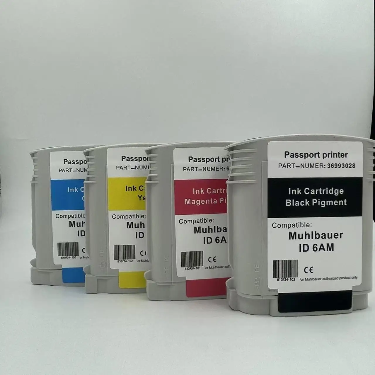 

Совместимый Muhlbauer ID 6 AM | Ultimate Compact ID Персонализация Система Pass Post Принтер Чернильный картридж Mill Maker