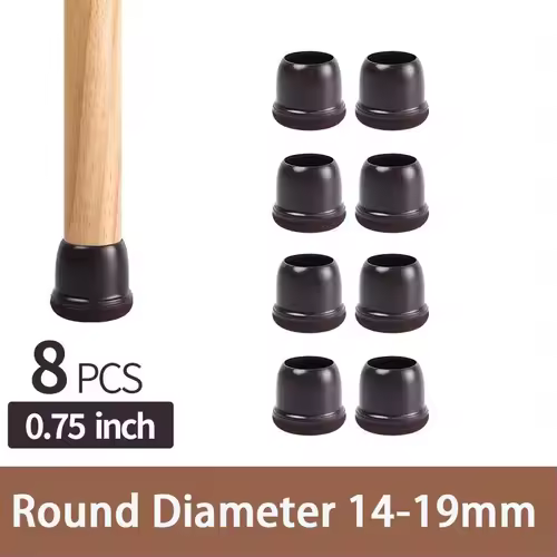 8PCS Extra Small Silicone Chair Leg Protectors Thicken Chair Leg Covers Non Slip Furniture Leg Pads to Protect Hardwood Floors - Image 9