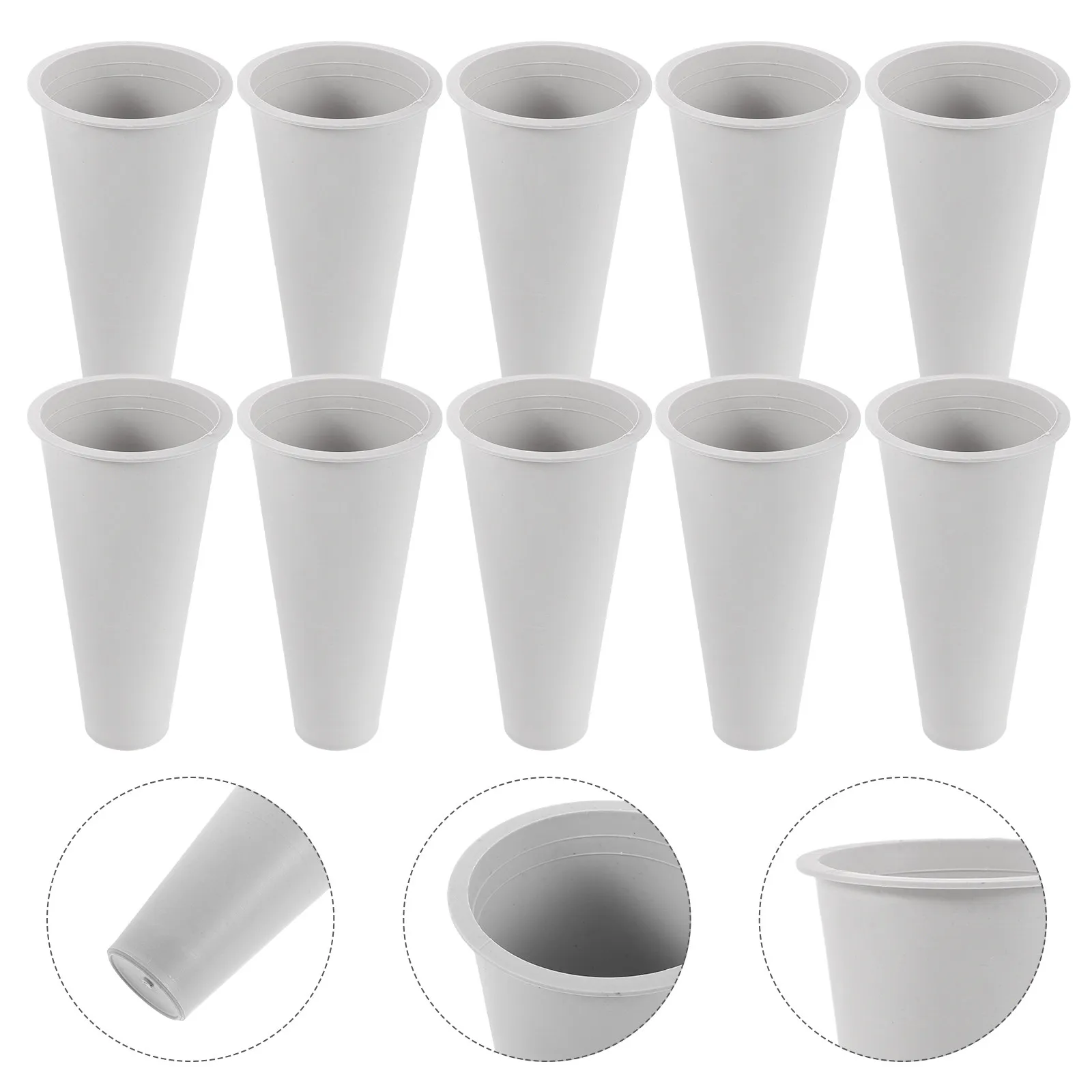 

10 шт. Элегантные вазы для цветов на кладбище, держатели для цветов на могилу, для похоронного декора, церковных служб, украшения могил на открытом воздухе