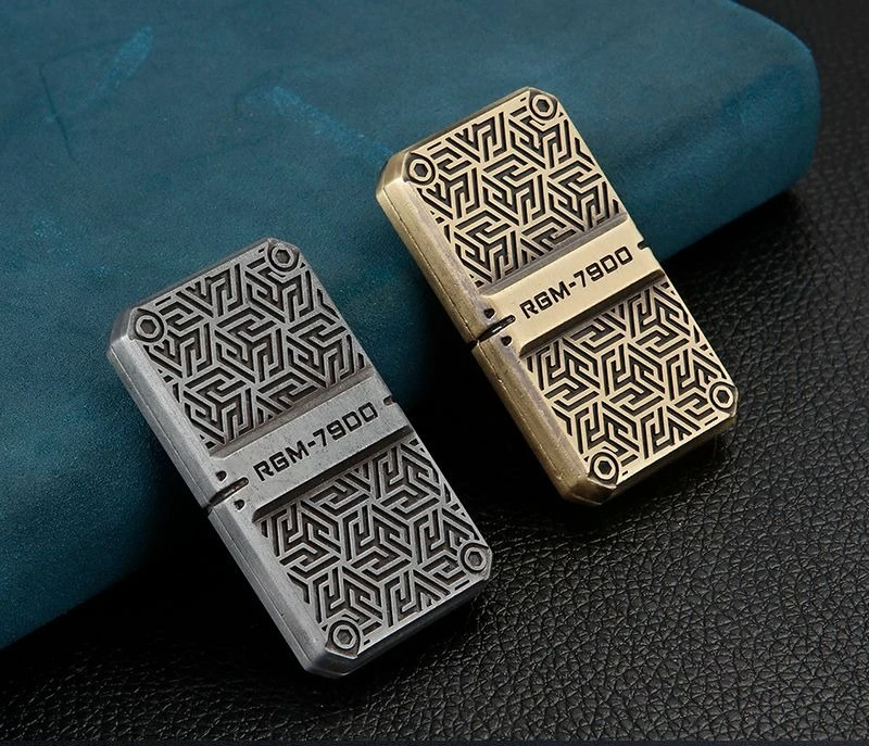 Metal Magnetic EDC Push Slider Card Sound Wave Mini Sensory Gadget Portable Desk Toy for Adult Stress Relief Daily Relaxation