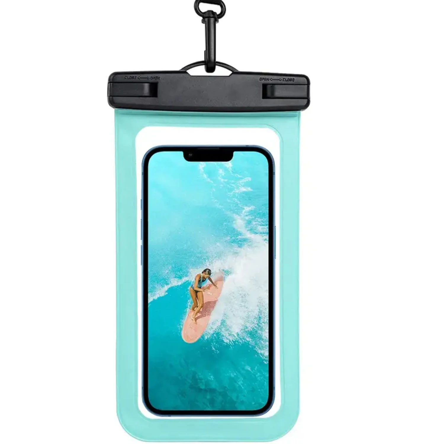 Waterproof and Durable Universal Phone Case - Extra Protection IPX8 Waterproof Phone Pouch for iPhone 13, 12, 11 Pro Max - Fits