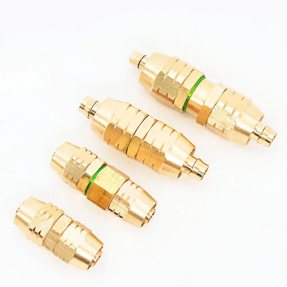 Durable Solid Copper Pipe Joint Agricultural Pesticide Applicator Extension Connector Irrigation Water Hose Fitting