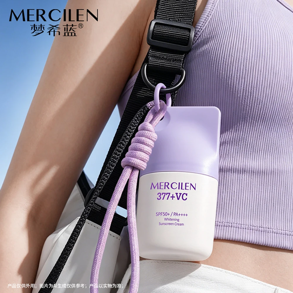Facial Care Sunscreen Lotion SPF50+ Summer Refreshing Body Sunscreen Moisturizing Anti Ultraviolet Face Cream Brighten Skincare