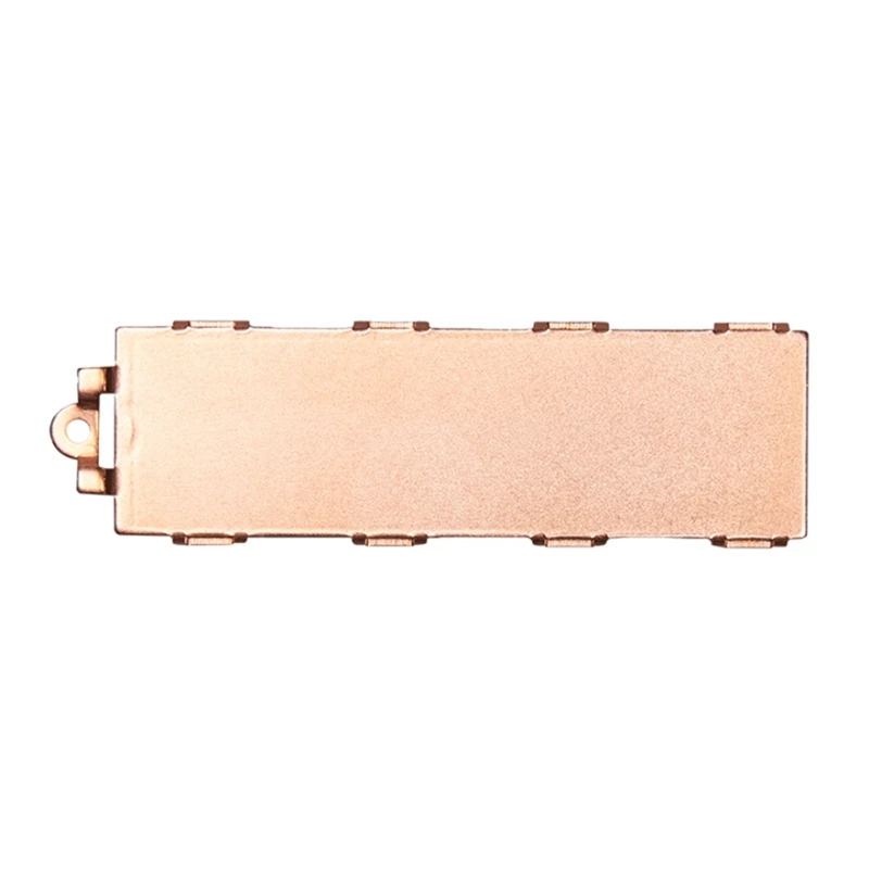 Copper M.2 SSD Heat Sink Radiator With Silicone Thermal Pad M.2 SSD Hard Disk Cooling Heatsink For M2 SSD 2280 Easy Install