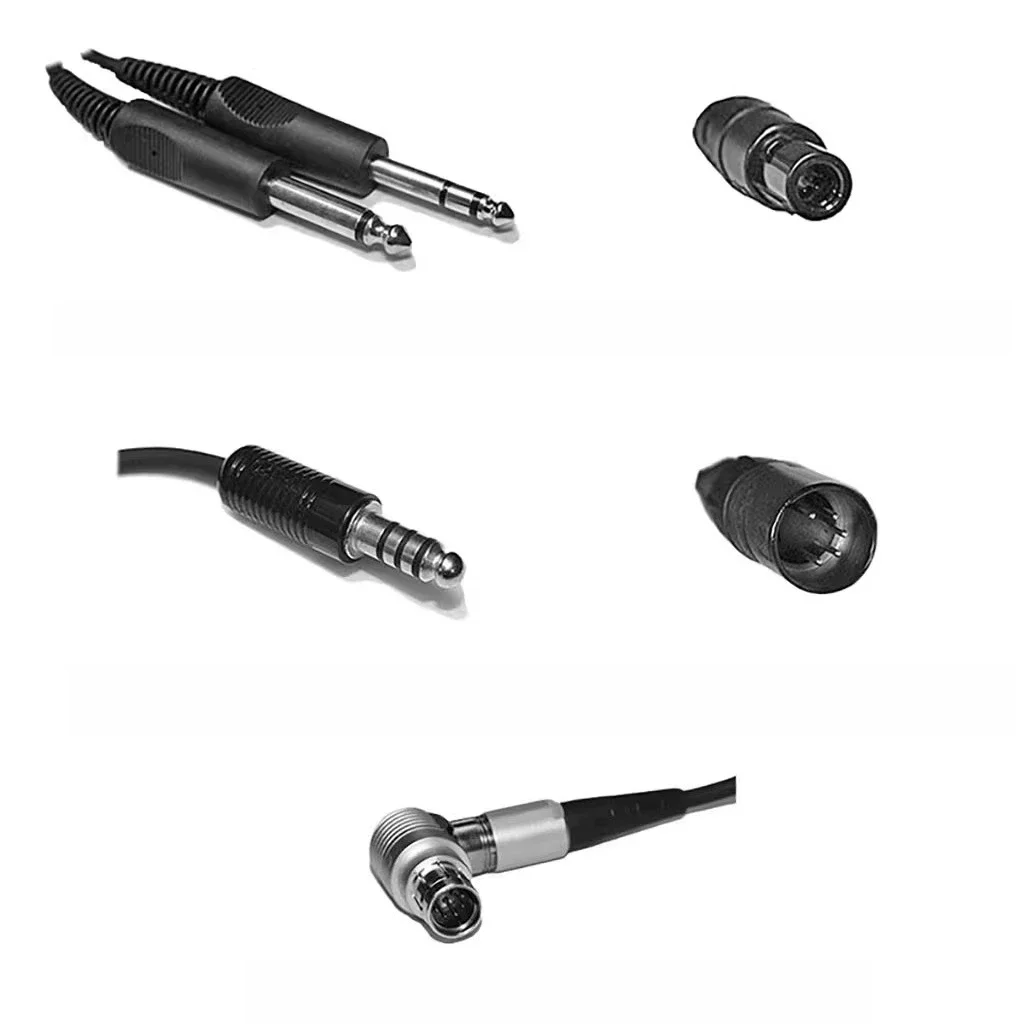 Boeing Airbus 5PIN Fixed Wing GA Helicopter U174 Aviation Headphone Adapter