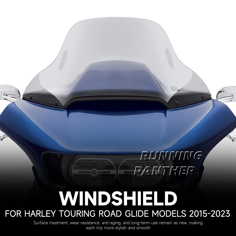 Les accessoires de pare-brise de moto, les déflecteurs de pare-brise et les spoilers conviennent à Harley Davidson Coasting 2015-2023