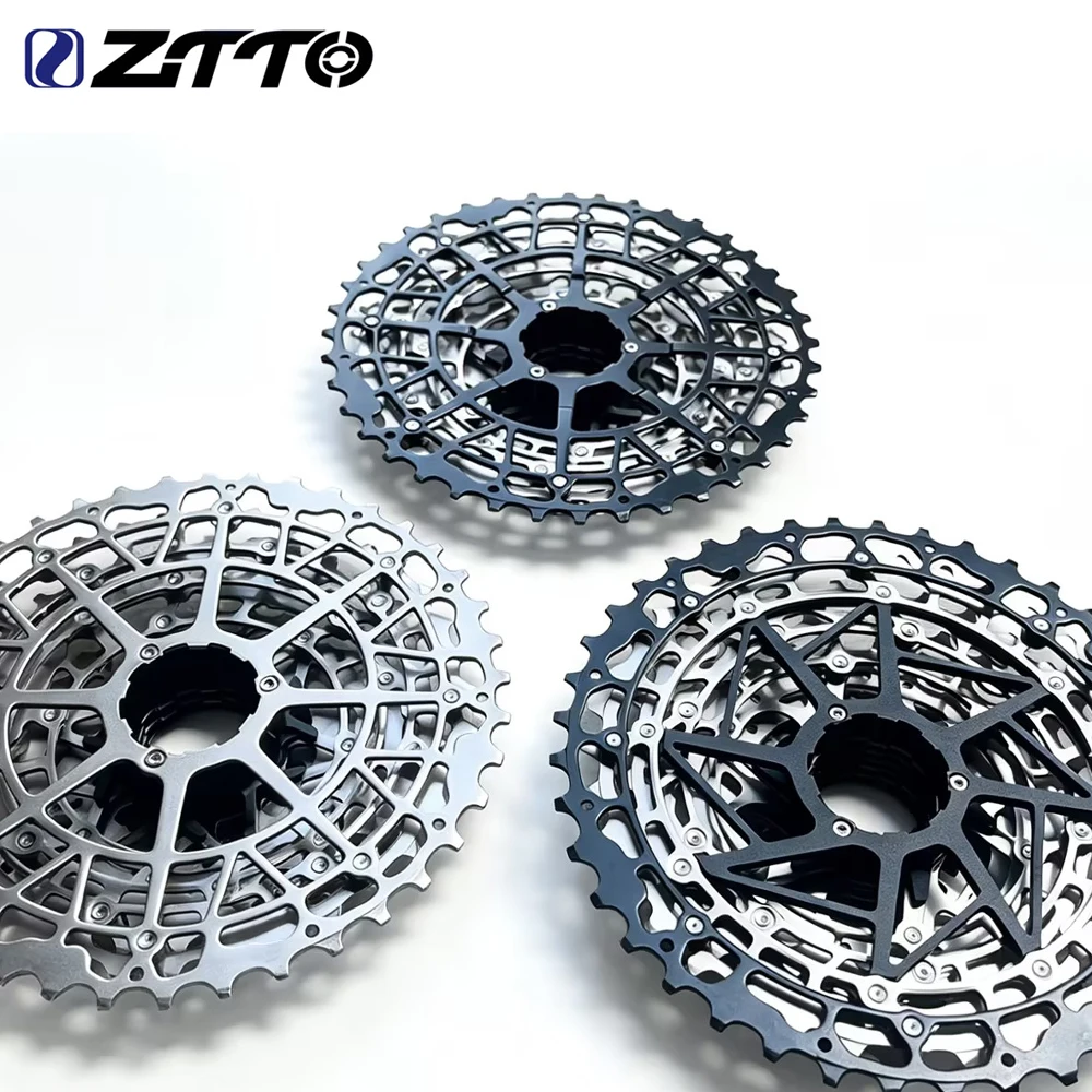 ZTTO 9/10/11/12/13 Speed New MTB HG Cassette High-Strength Steel 13 Speed HGR Gravel Road Bike 11-40T Sprocket For NX GX M8100