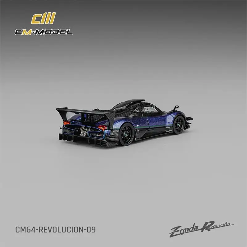 (Pre-pedido) CM Modelo 1:64 Pagani Zonda Revlucion Camaleón Vehículo de coleccionista fundido a presión Modelo de coche