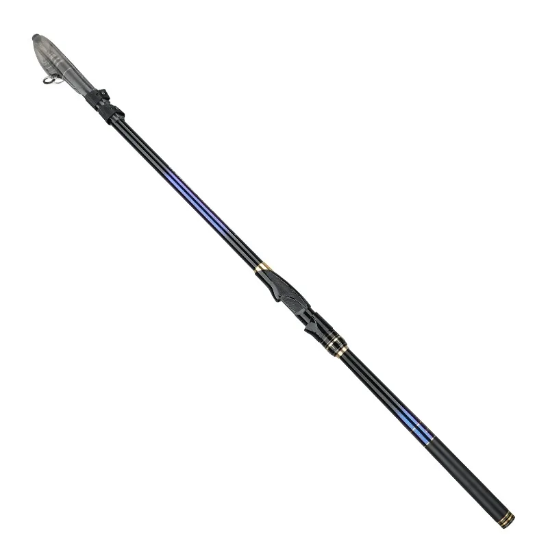 Dawa-Rock Fishing Rod Carbon Ultra Light Ultra Hard Long Throw Rod Set Long Section Large Guide Ring No. 3 No. 5 No. 7