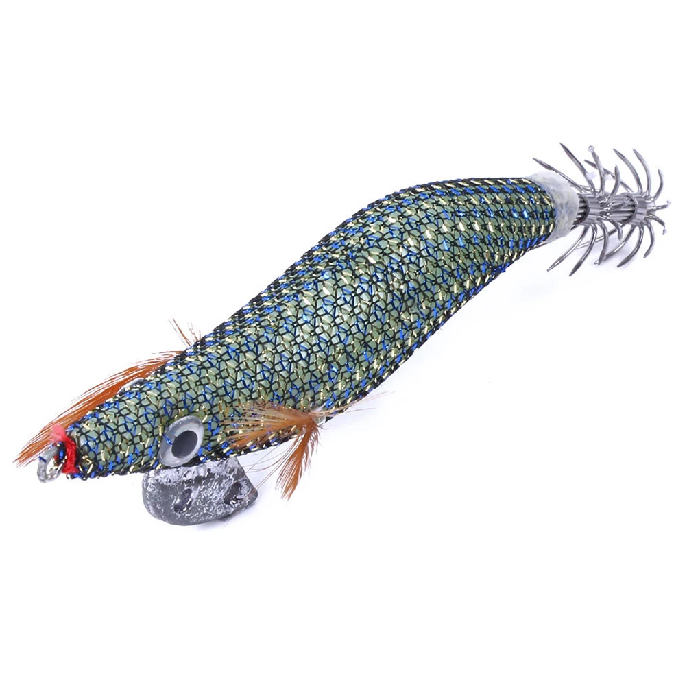 

10 Pcs Simulated Shrimp Squid Needle Soft Deep Sea Hook Fishing Bait Night Glowing Set