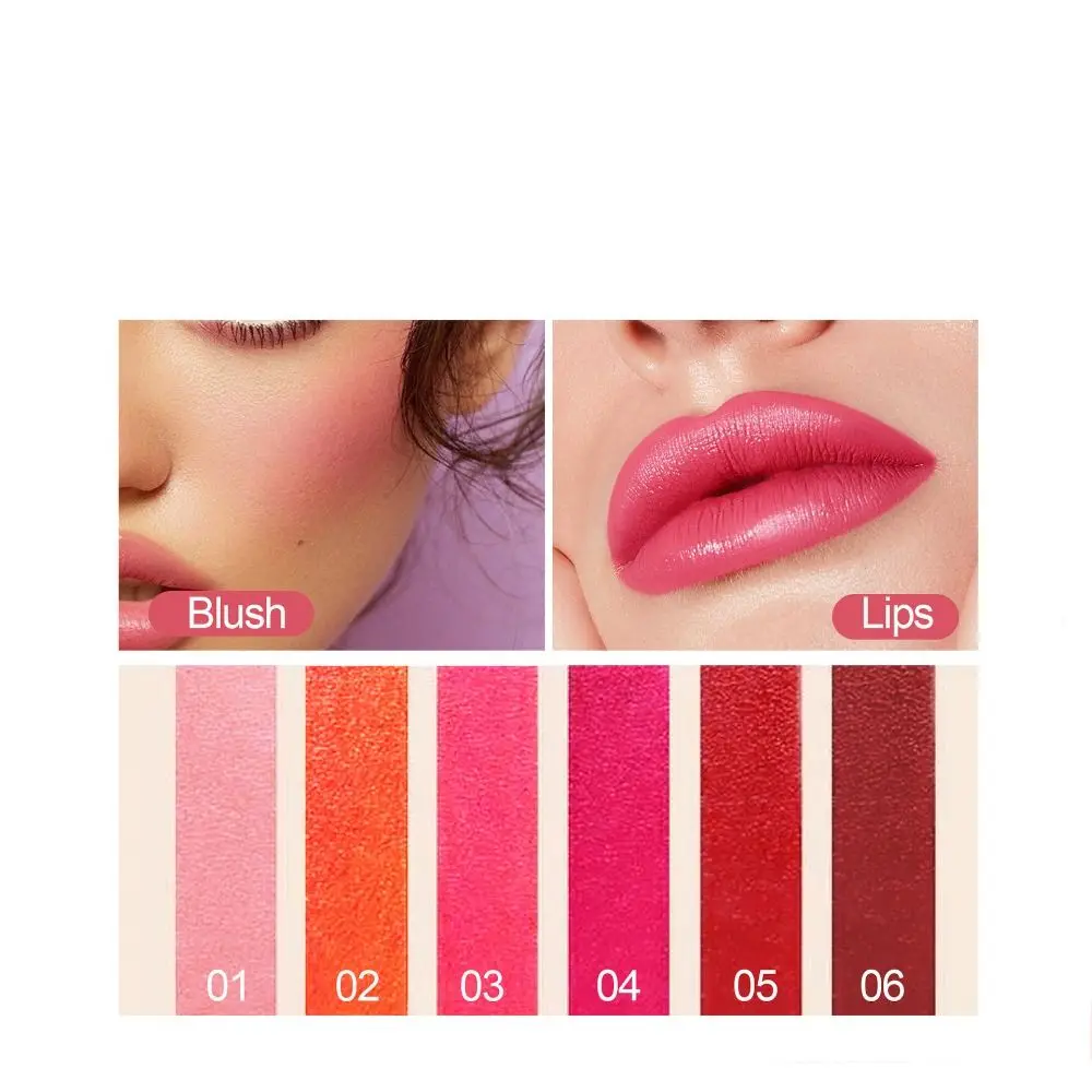 Portable Long-Lasting Lip Glaze Matte Smooth Lip Gloss Natural Waterproof Lip Mud Women