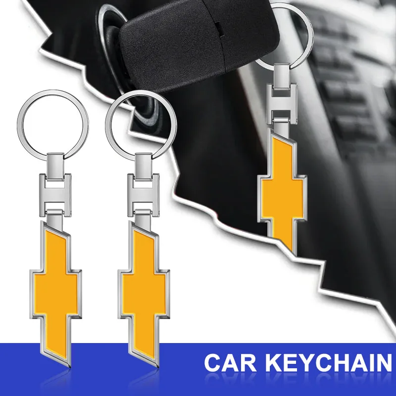 

Car Styling 1Pcs Car Emblem Keychain Styling Key Ring Accessories For Chevrolet Captiva Lacetti Aveo Cruze Malibu Trax Camaro