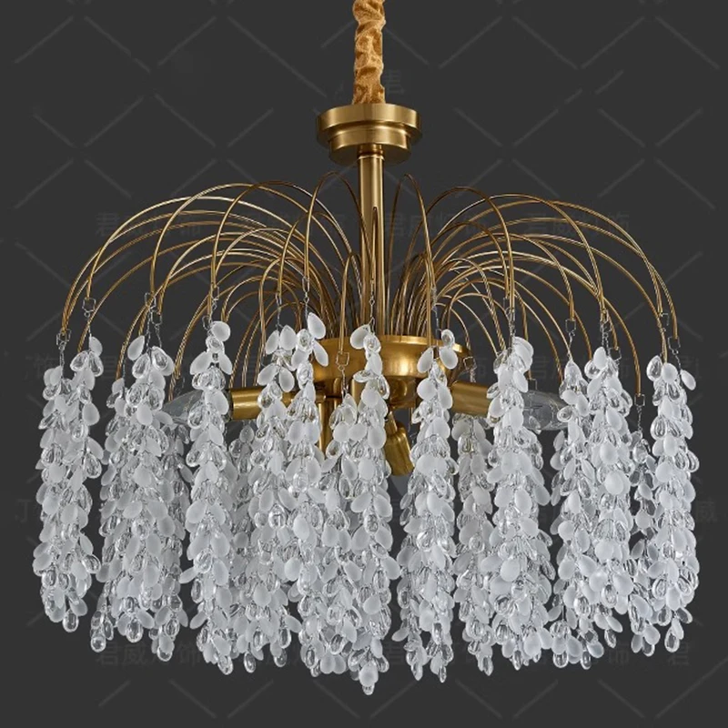 Imagem -05 - Modern Led Chandeliers For Home Decor Luzes Penduradas Sala de Estar Sala de Jantar Iluminação Interior