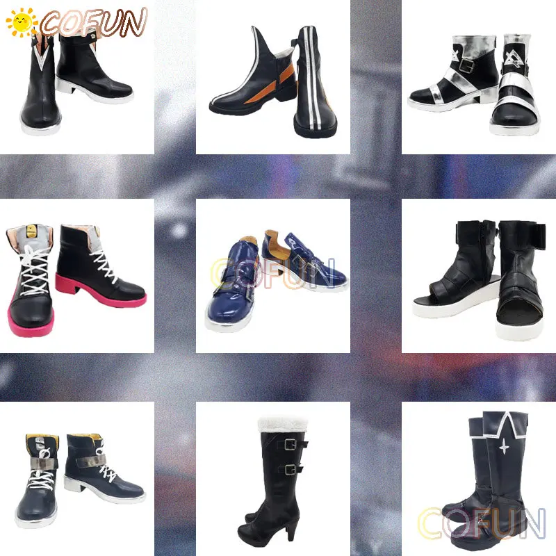 

COFUN [Customized] Arknights Ptilopsis/Siege/Lappland/EXUSIAI/Amiya/ShiraYuki/Pramanix/Celinia Texas/Ansel Cosplay Shoes Boots