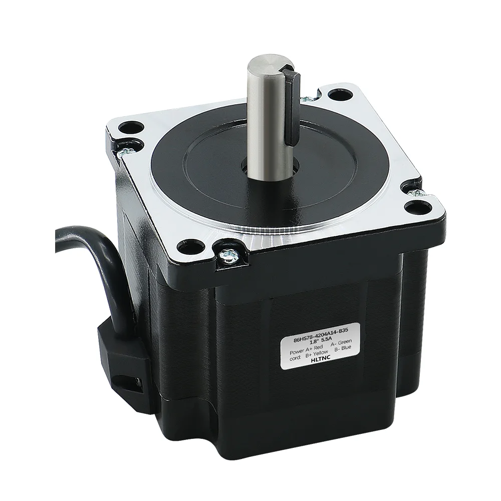 2 Phase NEMA34 78mm Stepper Motor 4Nm 4A 86 Engine with 14mm single dual  shaft Nema 34 stepping motor for CNC engraving machine - AliExpress 13
