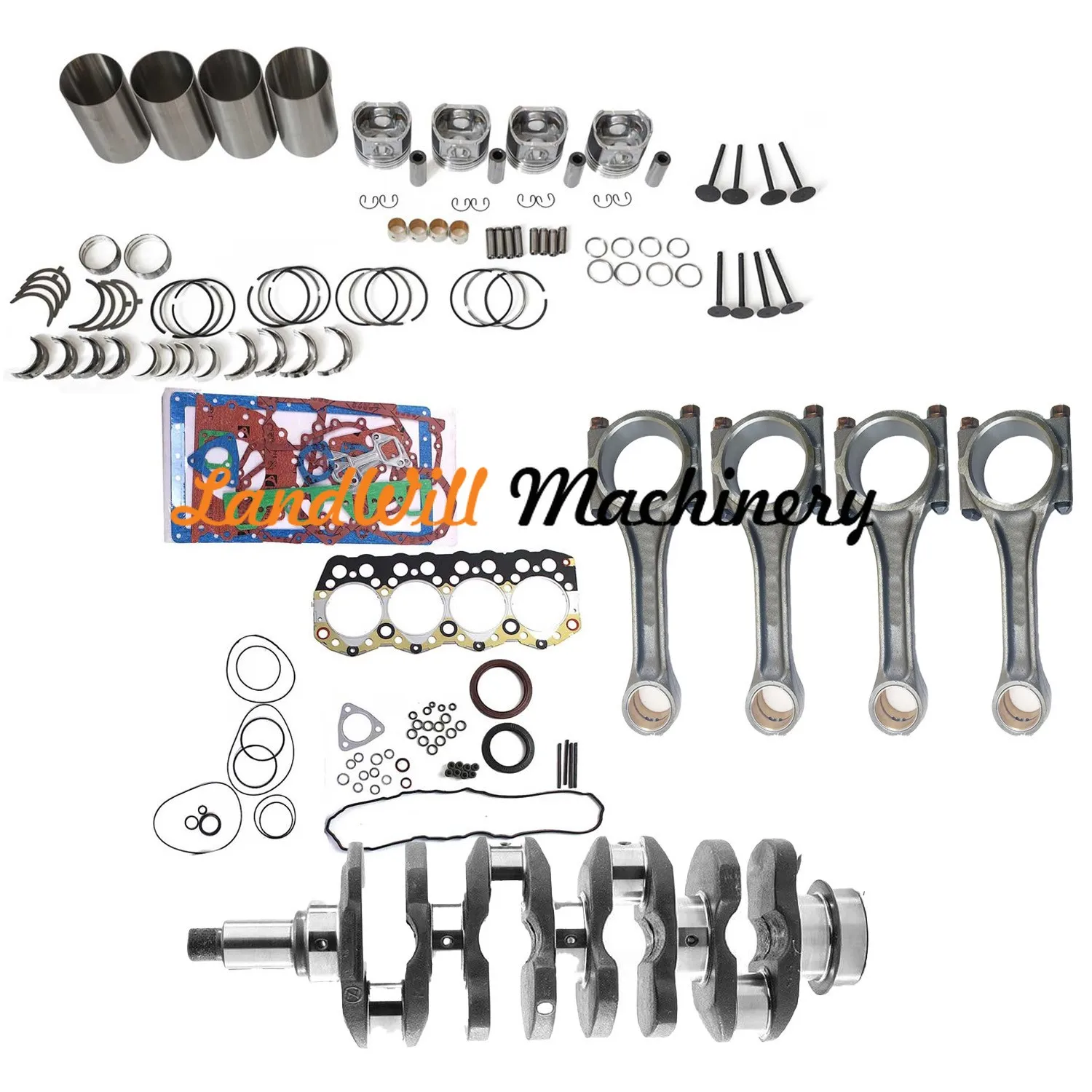 S4S Overhaul Rebuild Kit Fits For Eurocomach ES 800 ES 800TR