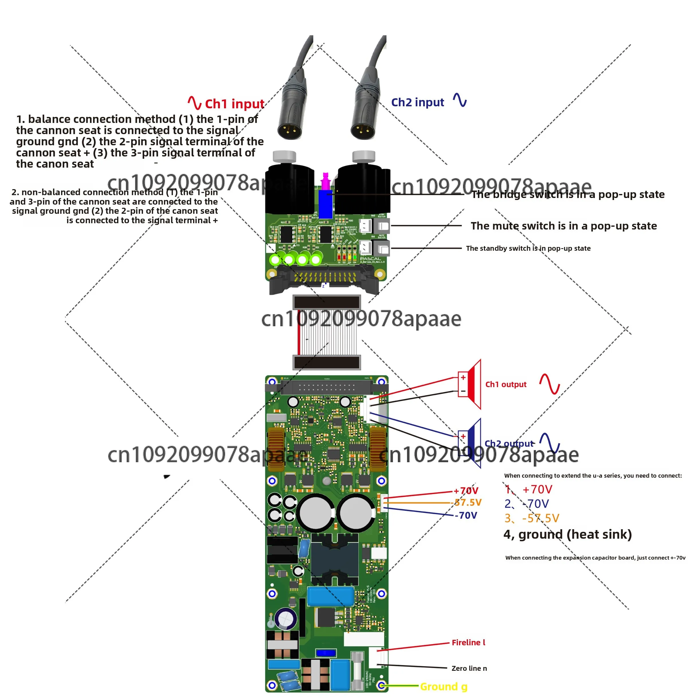 

Подходит для усилителя класса D U-PRO2S.