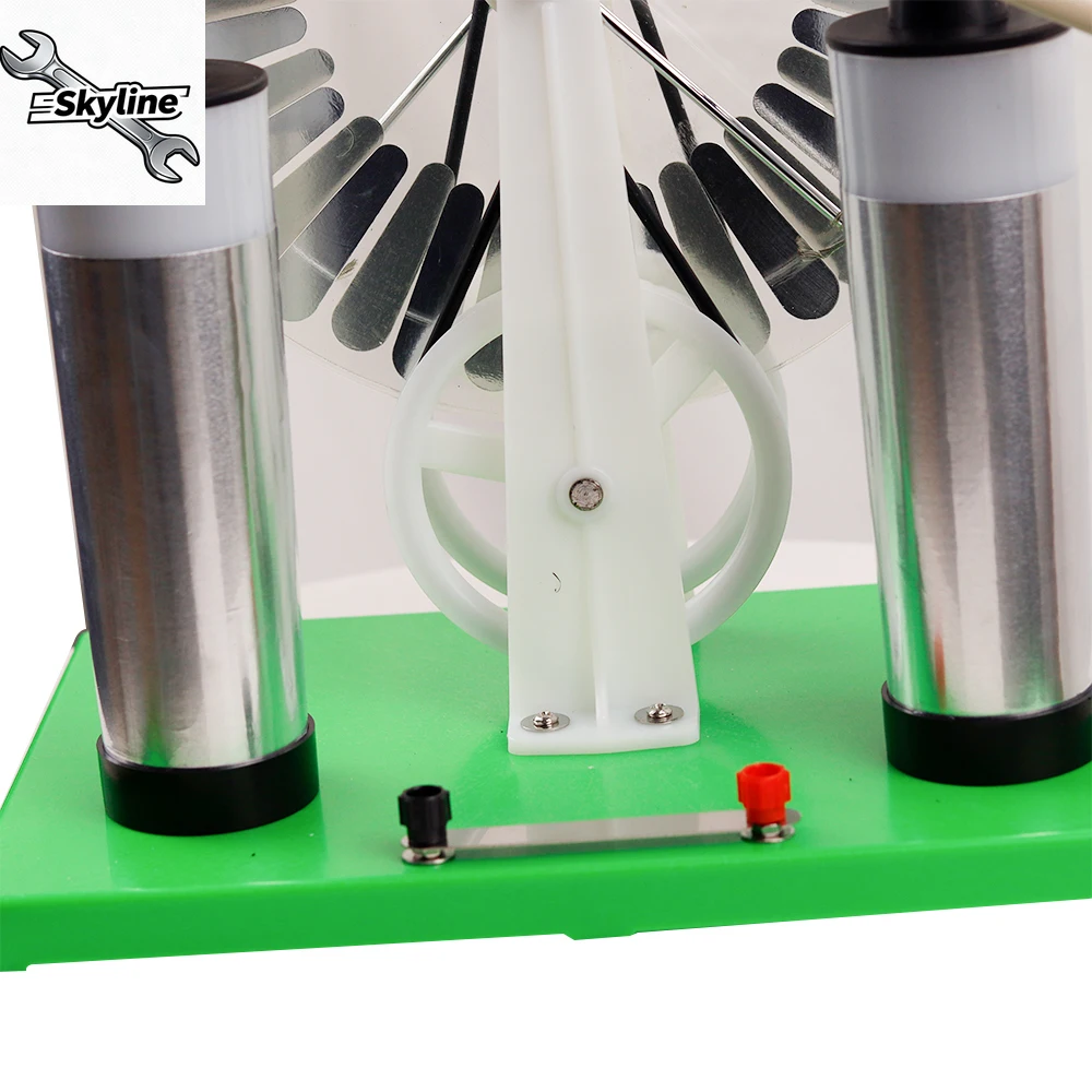 Máquina estática física gerador eletrostático equipamento experimental de eletricidade