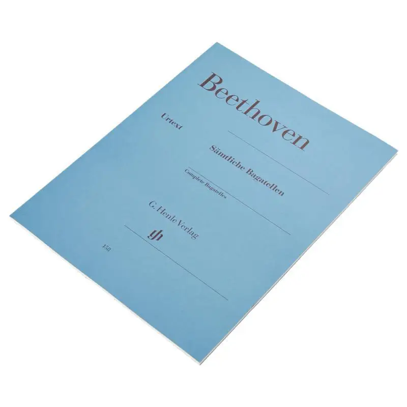 HN158 Beethoven Bagatelles completas Irmer Otto Von G Henle Verlag 9790201801582 Libro