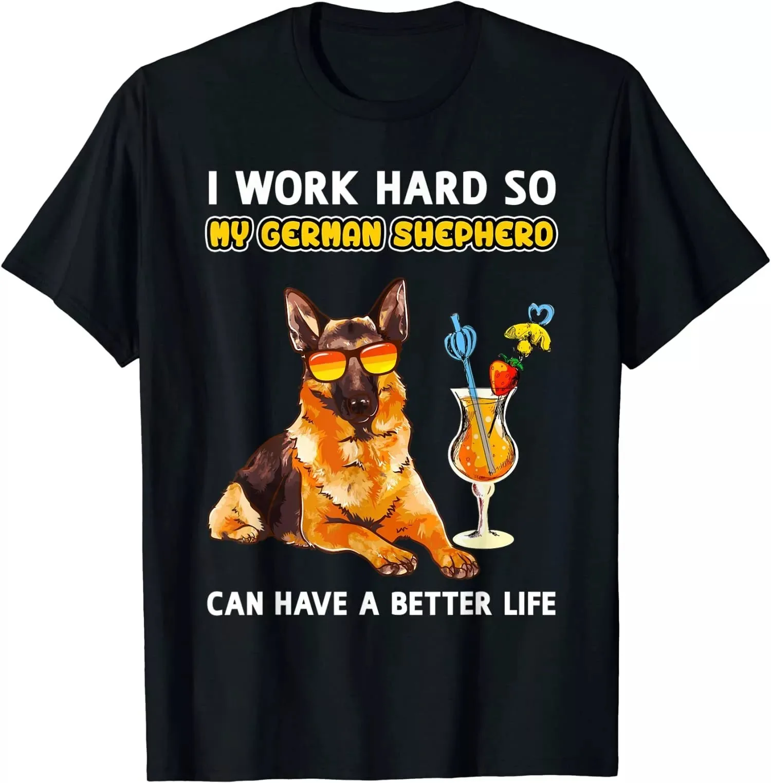 Funny German Shepherd Gift For German Shepherd Lover Unisex T-Shirt S-5XL