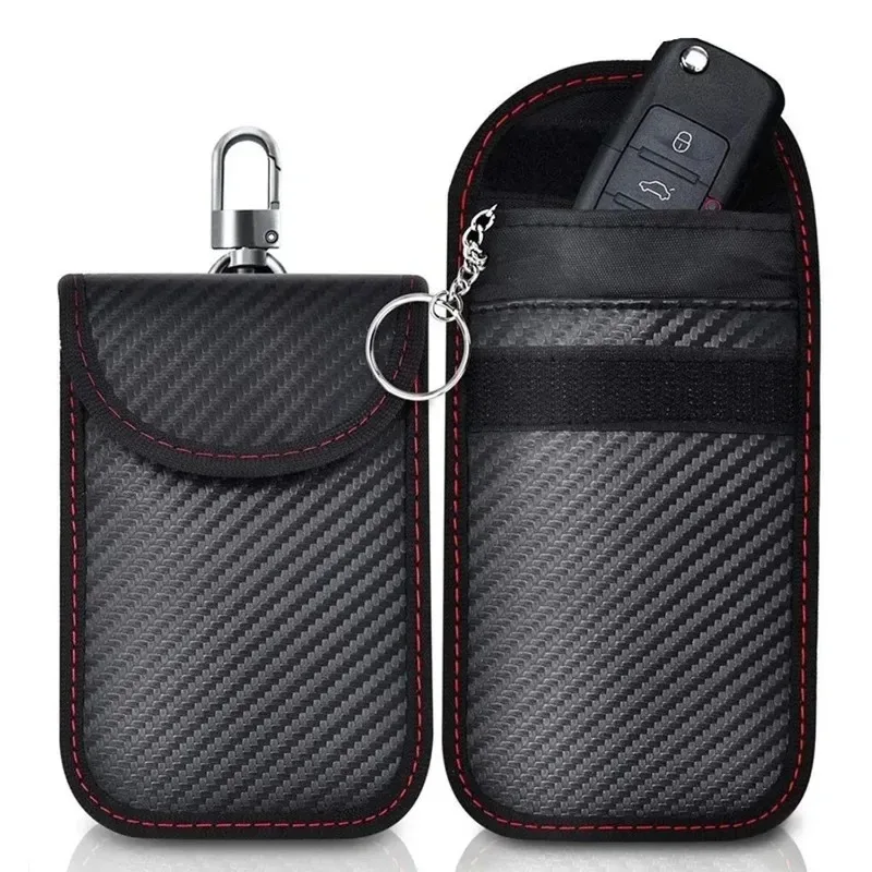 Kreditkartentaschen, Organizer, Sichtschutz für 2023, Faraday-Karte, Autoschlüssel, Hülle, FOB-Signalblocker, Tasche, RFID-Abschirmungsschlüssel