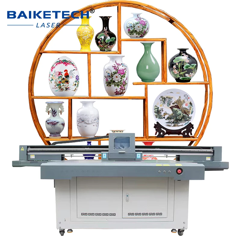 TH-1613   Epson DX10 Four-Head Printer Fully Intelligent UV Flatbed Printer for Crystal Marker Cylinder Mirror Printing