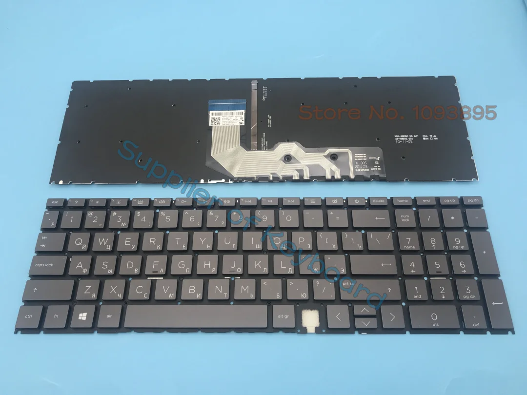 NEW For HP Envy 15-AG 17-CG 17-CG0008CA 17-CG1010NR 17M-CG 17M-CG0013DX Russian Keyboard Black Backlit