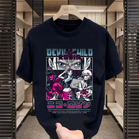 Bandai Genuine Two-dimensional Animation ONE PIECE T-shirt for Men and Women ONE PIECE Nautical King Short Sleeves
