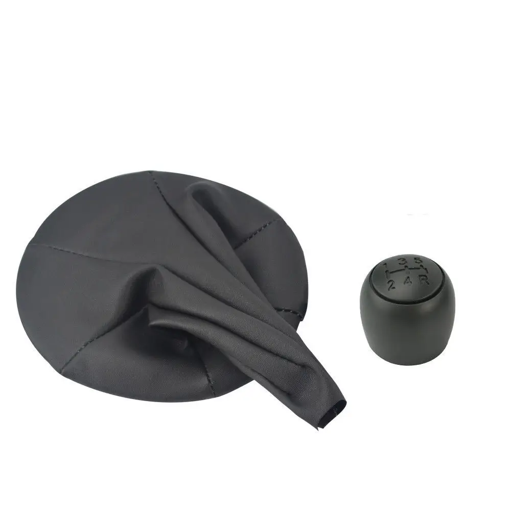 Gear Shift Knob Lever Shifter Gaiter Boot Cover Collar For FIAT PANDA (2) 169 2003 - 2011 5 Speed Gear Lever Knob Gaiter Kit