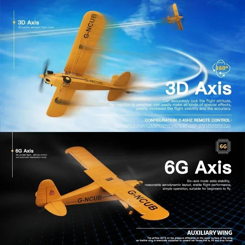 A160 WLtoys XKS 2.4G RC aereo 650mm Wingspan motore Brushless telecomando aereo 3D/6G sistema giocattoli in schiuma per regalo per bambini