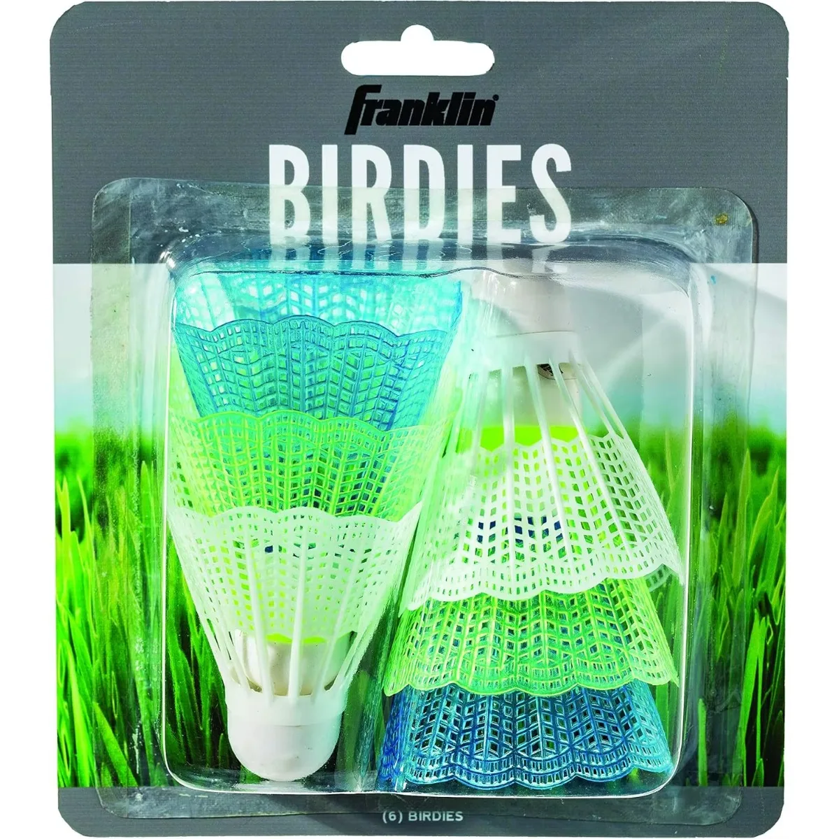 프랭클린 스포츠 배드민턴 셔틀콕 세트 - 3개 세트, 6 + 12 배드민턴 셔틀콕 - 뒷마당 야외 배드민턴 셔틀콕
