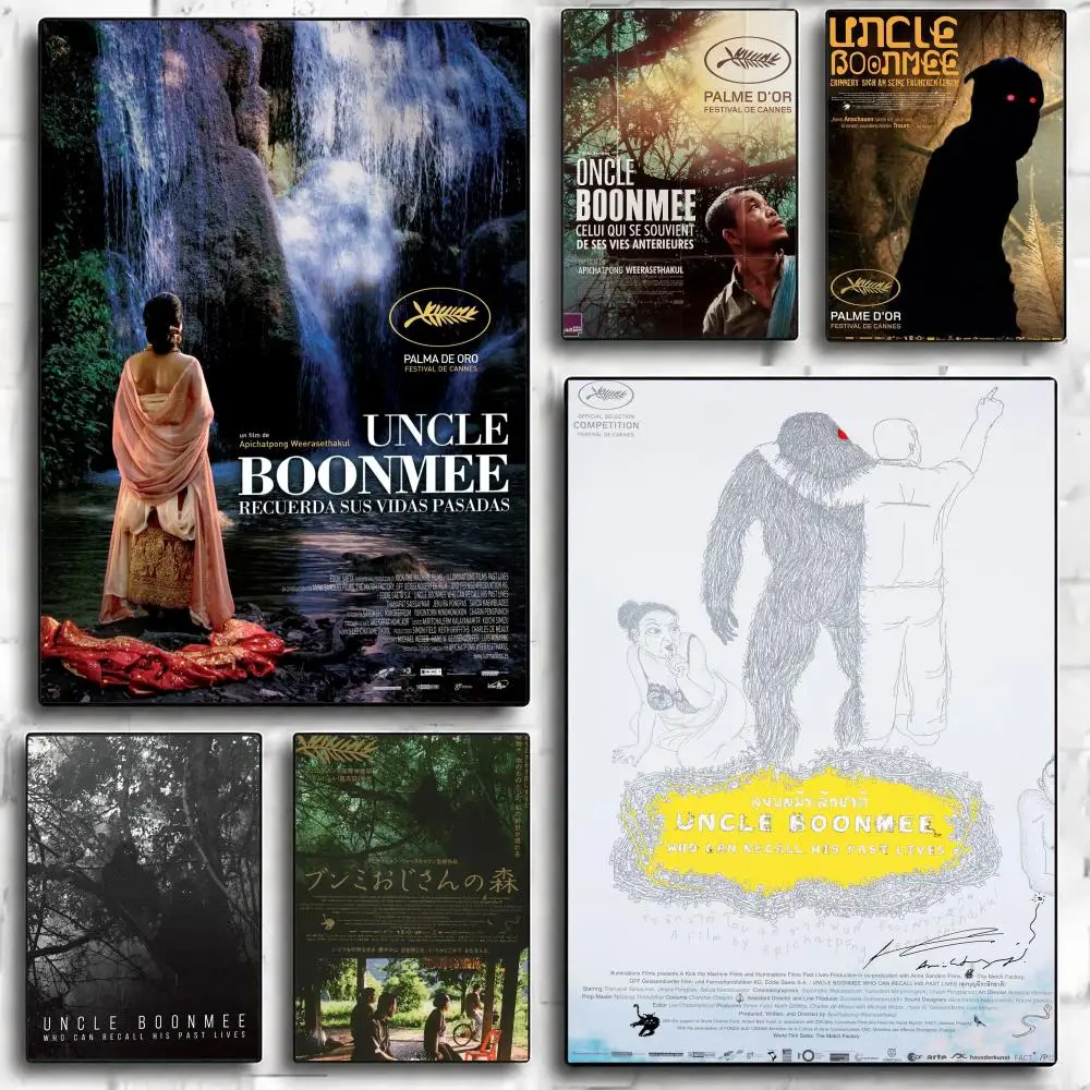 classic movie U-Uncle Boonmee Who Can-N Poster Minimalist Wall Sticker for Cafe Office Bar Home Decor and Gift