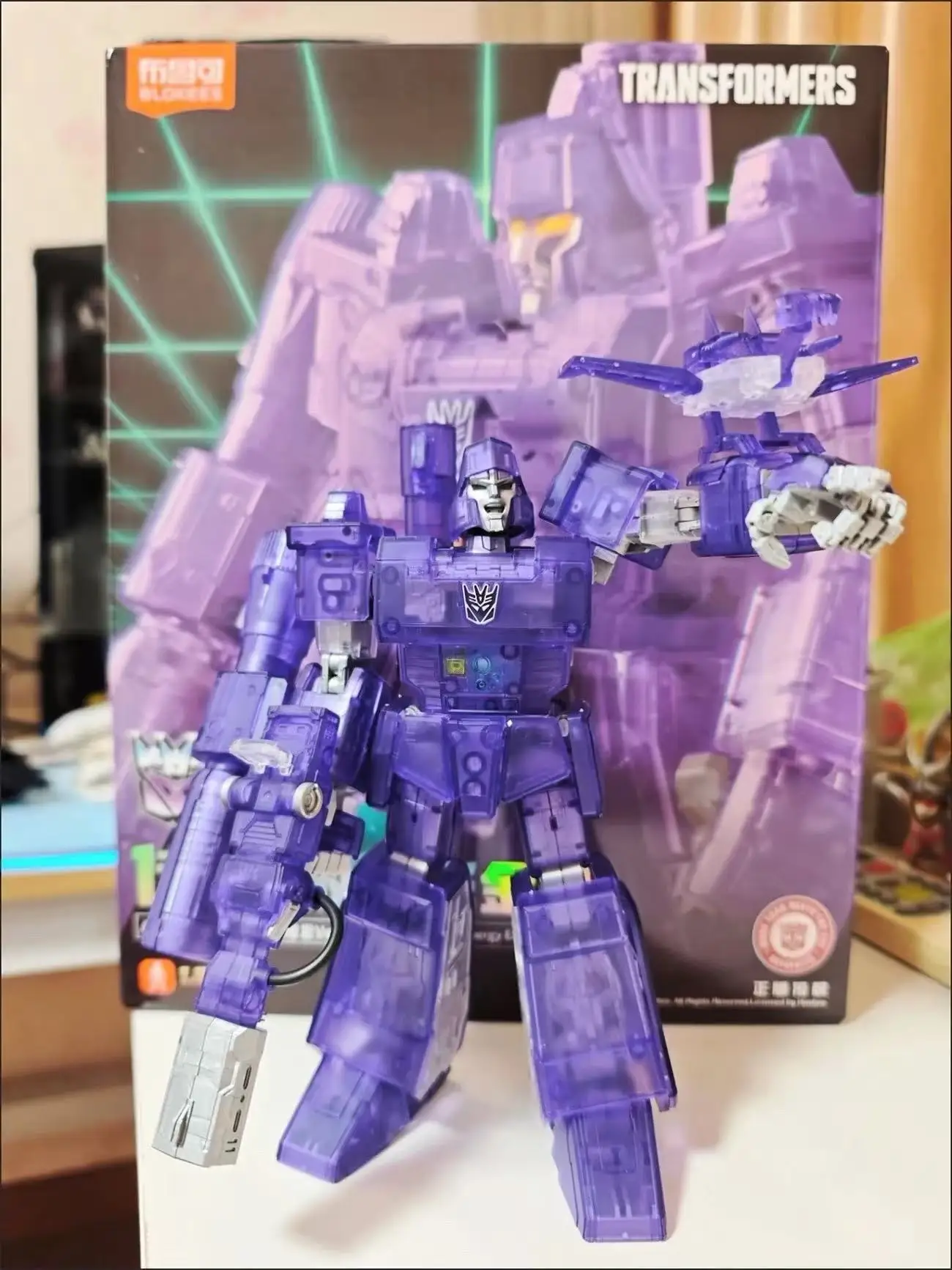 

BLOKEES Legendary Edition G1 MG-Energy Burst Ver. Collectible Figure Toy Action Figures Assembled Model Toys Gift