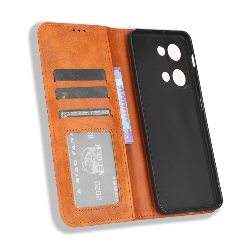 For Oneplus Nord 3 5G Case Luxury Flip PU Leather Wallet Magnetic Adsorption Case For oneplus Nord 3 5G 1+ Nord3 Phone Bags