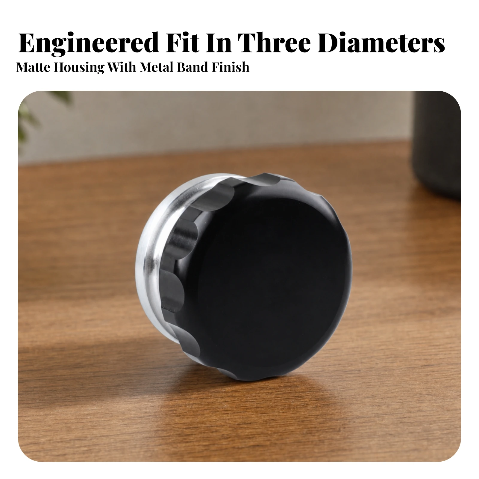 Tank Cap with Metal Collar Low-Profile Threaded Tank Cap Replacement Lid Leak-Proof Tight Fit for DIYers, Equipment Repair