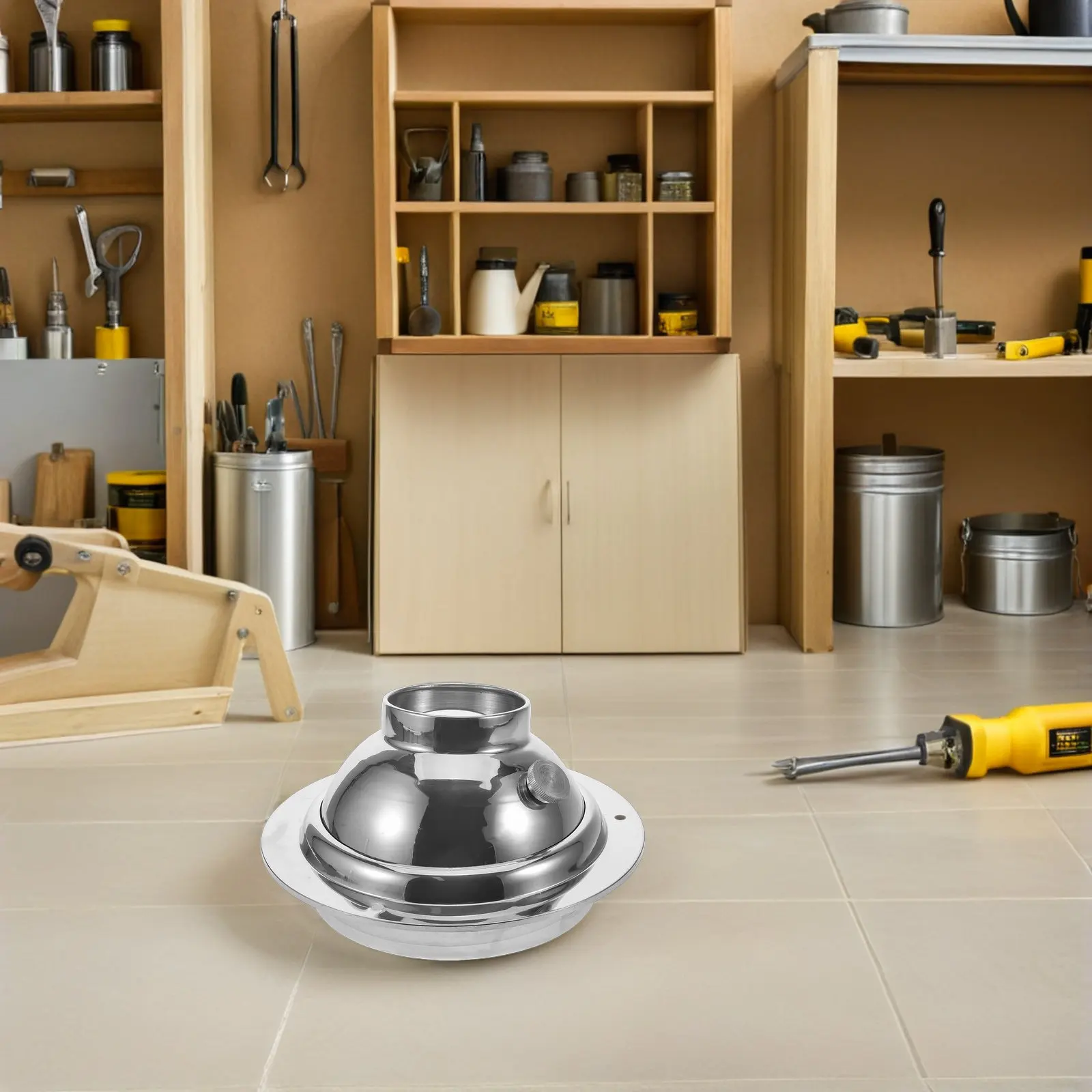 Adjustable Stainless Steel Kitchen Ventilation Outlet Round Air Vent Cover Exhaust Hood for Efficient Smoke Airflow Control