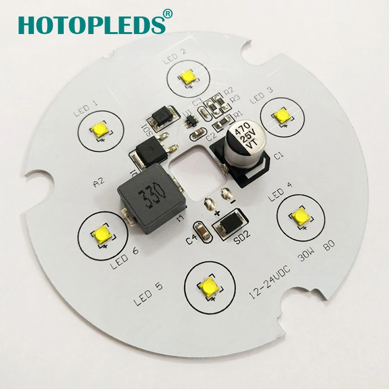

DC12V 24V Car led light board module Car modified headlight led driver board module Motorcycle headlight led light source board