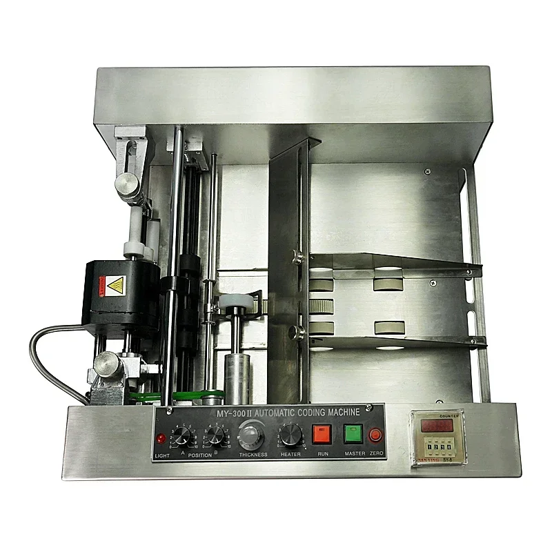 Máquina de codificación MY-300 con caja Digital, codificador automático, fecha de caducidad, impresora de ruedas de acero, herramientas de impresión de marcadores de tinta sólida
