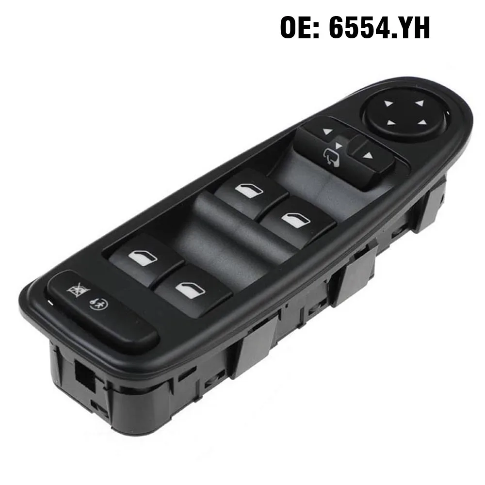 

Electric Window Master Mirror Switch Panel 6pin+3pin for For Citroen C4 Grand Picasso 2004-2014 6554YH