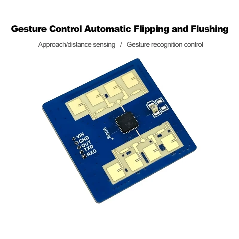 New LD2411 24G Smart Home Human Distance Sensing And Gesture Recognition Module As Toilet Applications